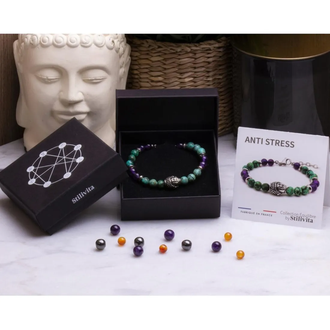 Bracelet Femme STILIVITA SI 328 - Collection équilibre - ANTI STRESS