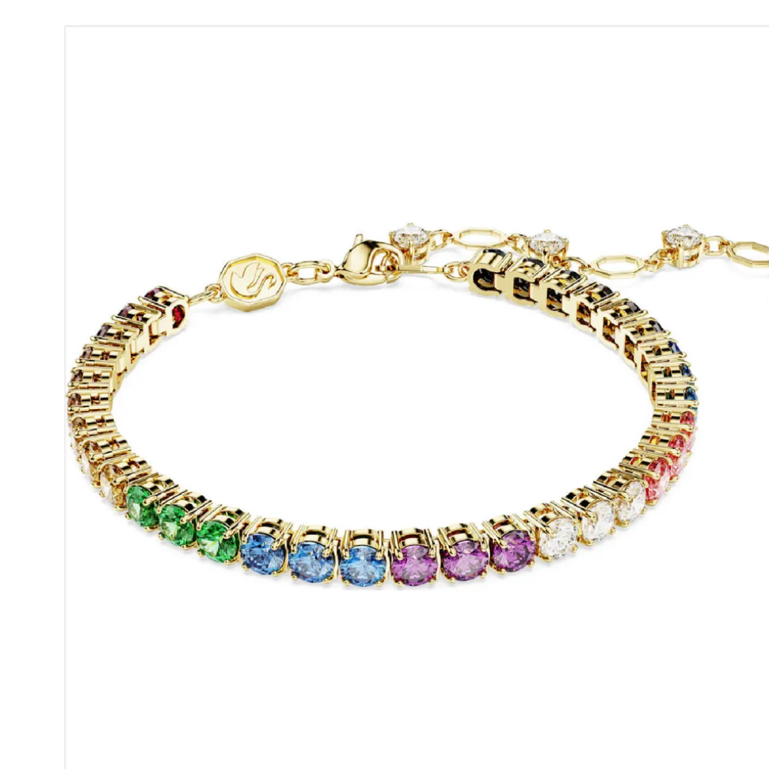 Bracelet Femme Swarovski Capsule Pride - 5685691 multicolore,doré