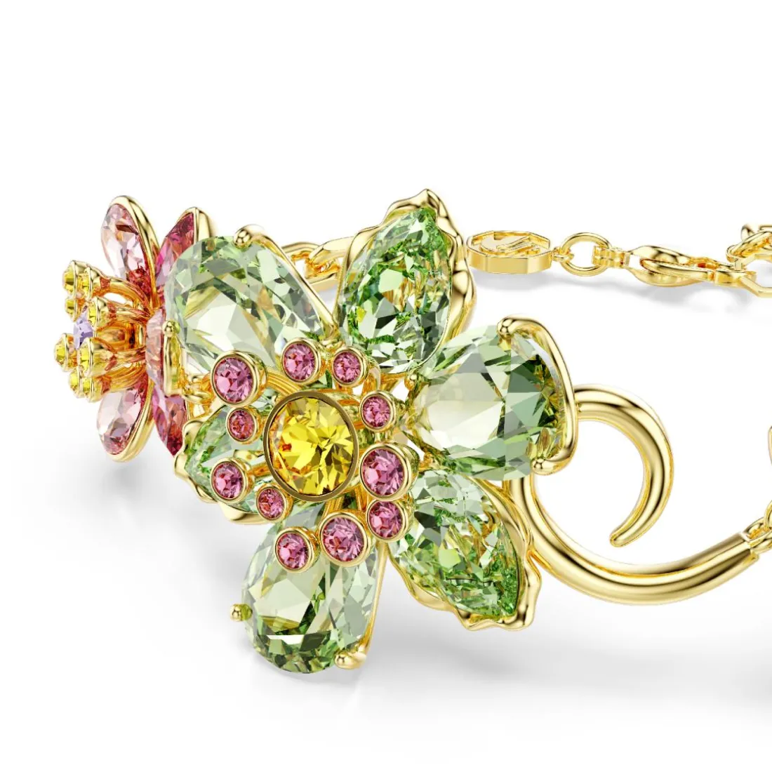 Bracelet Femme Swarovski Idyllia - 5717156 Plaqué Or Multicolore