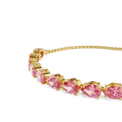 Bracelet Femme Swarovski Matrix - 5707187 Plaqué Or Rose