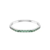 Bracelet Femme Swarovski Matrix - 570811 Métal Rhodié Vert