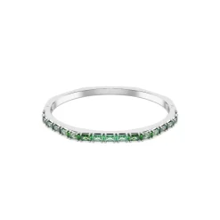 Bracelet Femme Swarovski Matrix - 570811 Métal Rhodié Vert