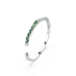 Bracelet Femme Swarovski Matrix - 570811 Métal Rhodié Vert