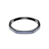 Bracelet Femme Swarovski Matrix - 572117 Métal Recouvert De Ruthénium Bleu