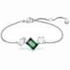 Bracelet Femme Swarovski Mesmera 5668360 Green - White/RHS M