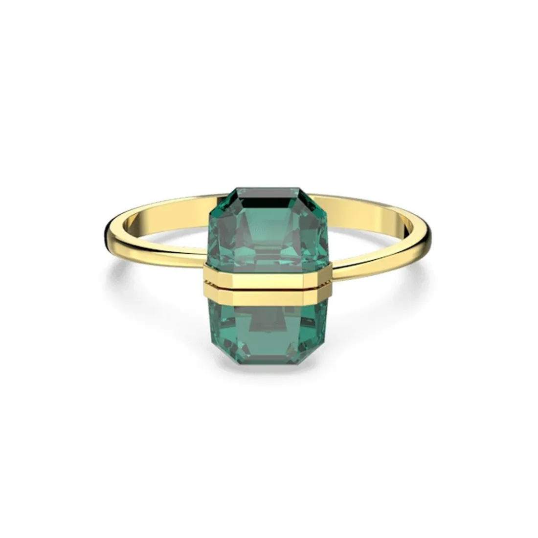 Bracelet Femme Swarovski - 5615109 Métal Vert Doré