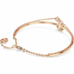 Bracelet Femme Swarovski Swan - 568824 noir,doré rose