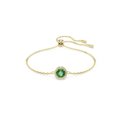 Bracelet Femme Swarovski Una - 5680559 Plaqué Or Vert