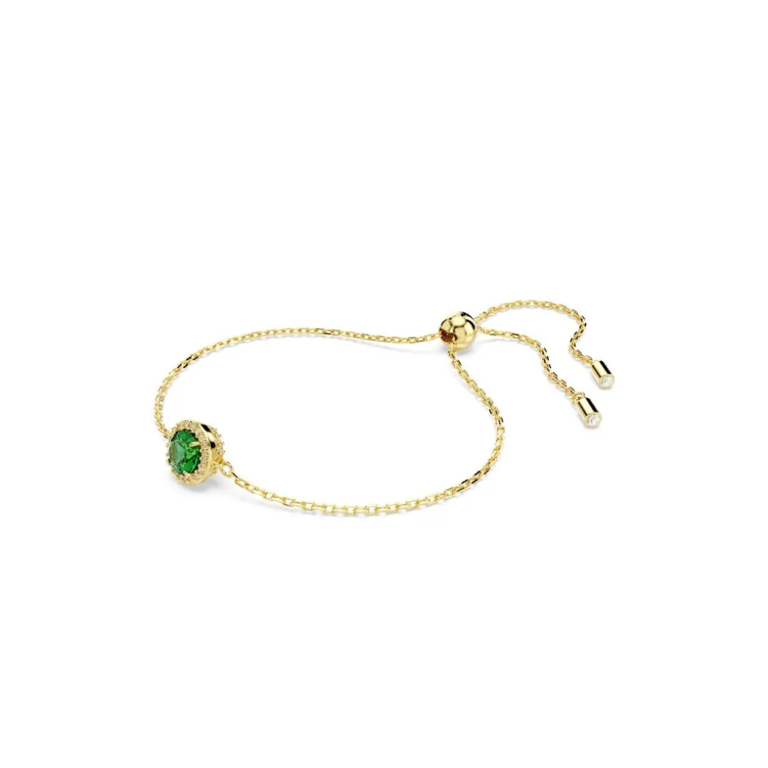Bracelet Femme Swarovski Una - 5680559 Plaqué Or Vert