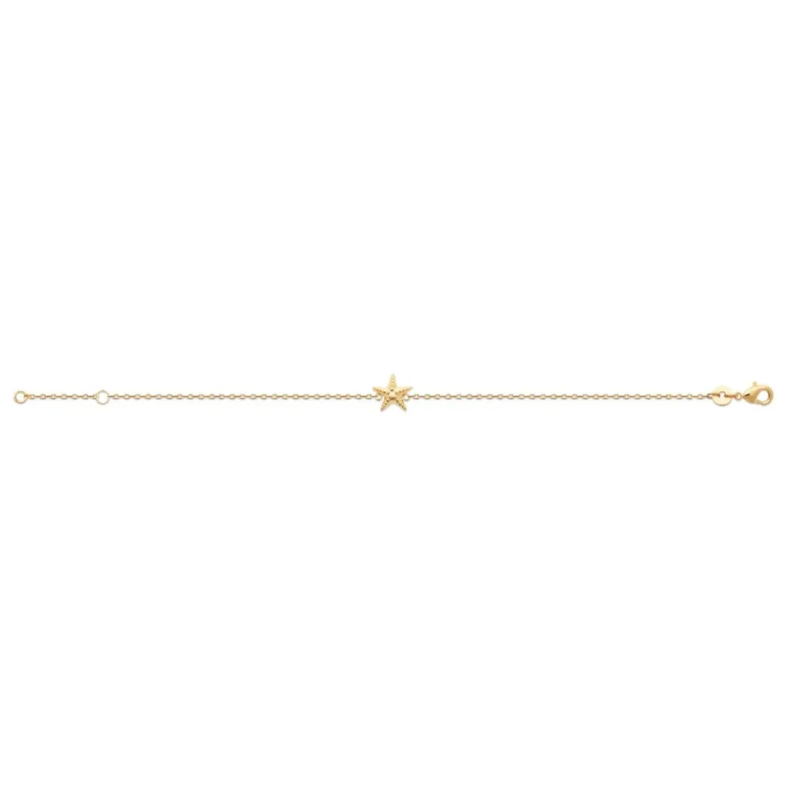 Bracelet femme étoile plaqué or Maison de la Bijouterie UYY0Z4ZV