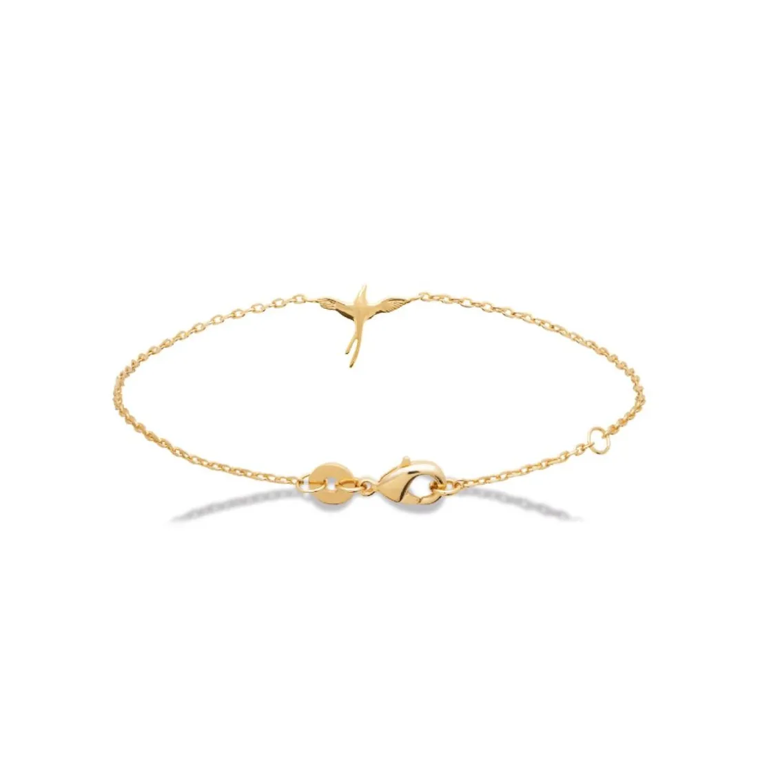 Bracelet femme vol d'oiseau plaqué or Maison de la Bijouterie UYY0Z6ZV