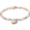 Bracelet Fossil Bijoux JA6945791 - VINTAGE MOTIFS HOWLITE BLANC 19 cm Femme