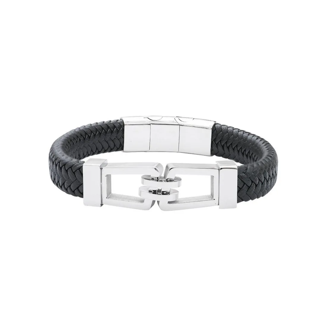 Bracelet Homme G-Force Bijoux BGFBR0002S - Acier Argent