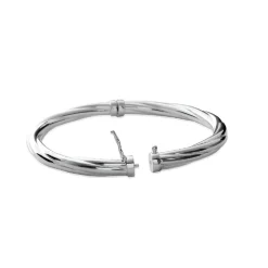 Bracelet Jonc femme argent fermé Maison de la Bijouterie V00ZZ36Y