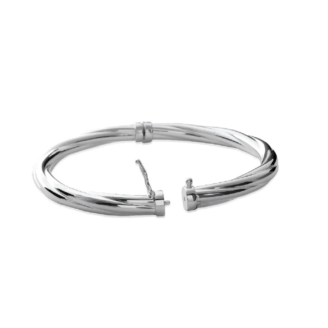 Bracelet Jonc femme argent fermé Maison de la Bijouterie V00ZZ36Y
