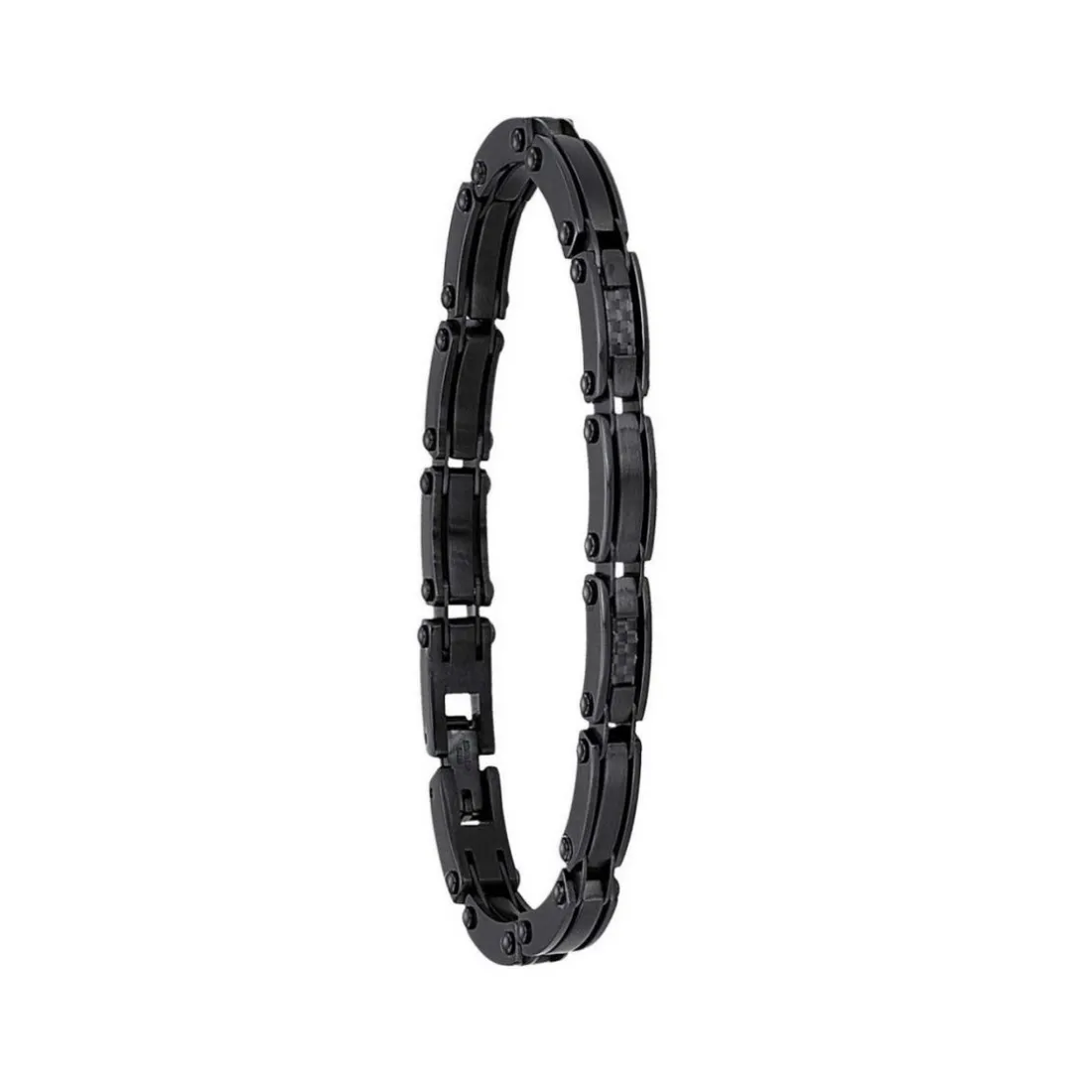 Bracelet Jourdan GERI WA001H - Bracelet En Acier et Carbone Homme
