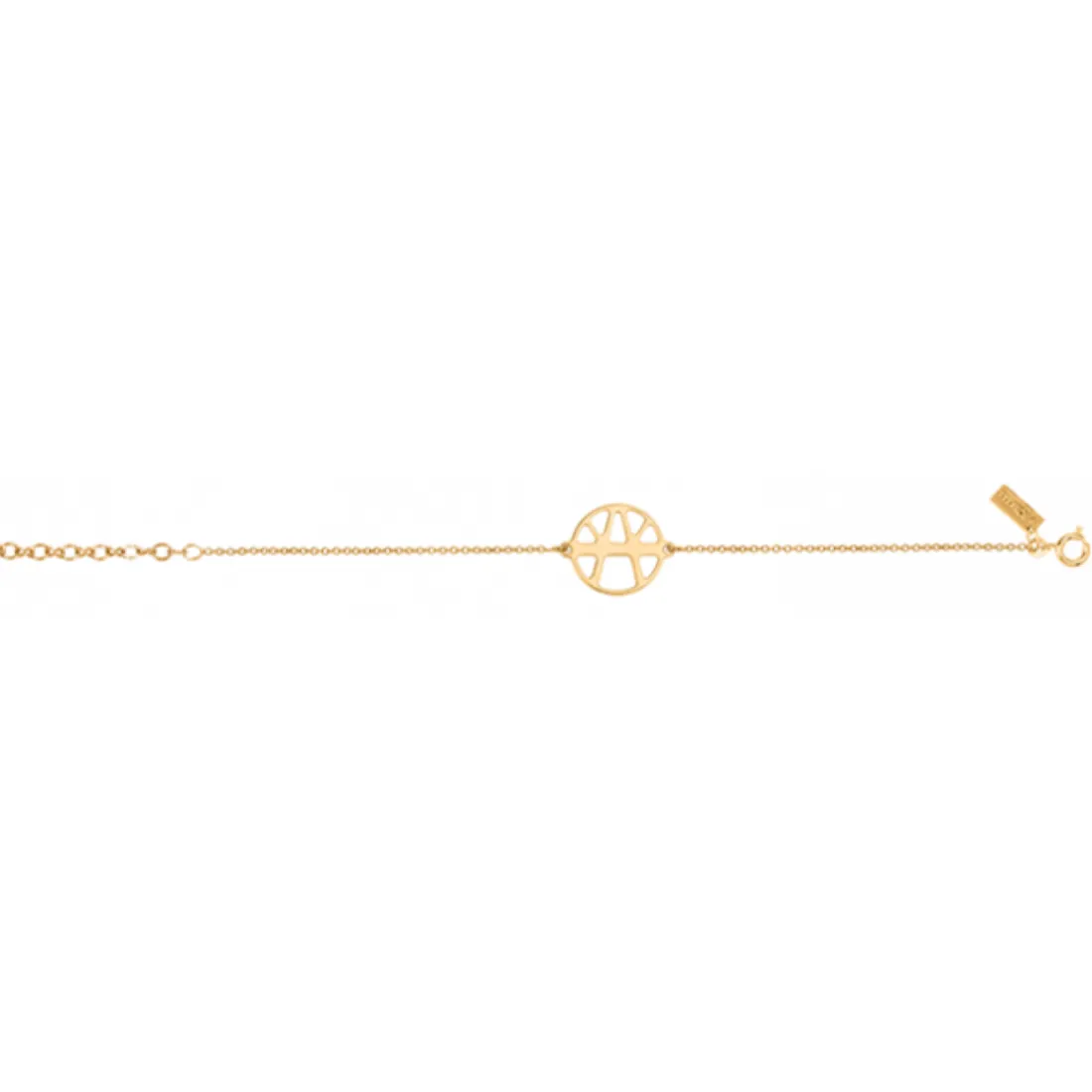 Bracelet Les Georgettes LES ESSENTIELLES 70334551900190 - Ibiza Acier Doré D16 MM Femme