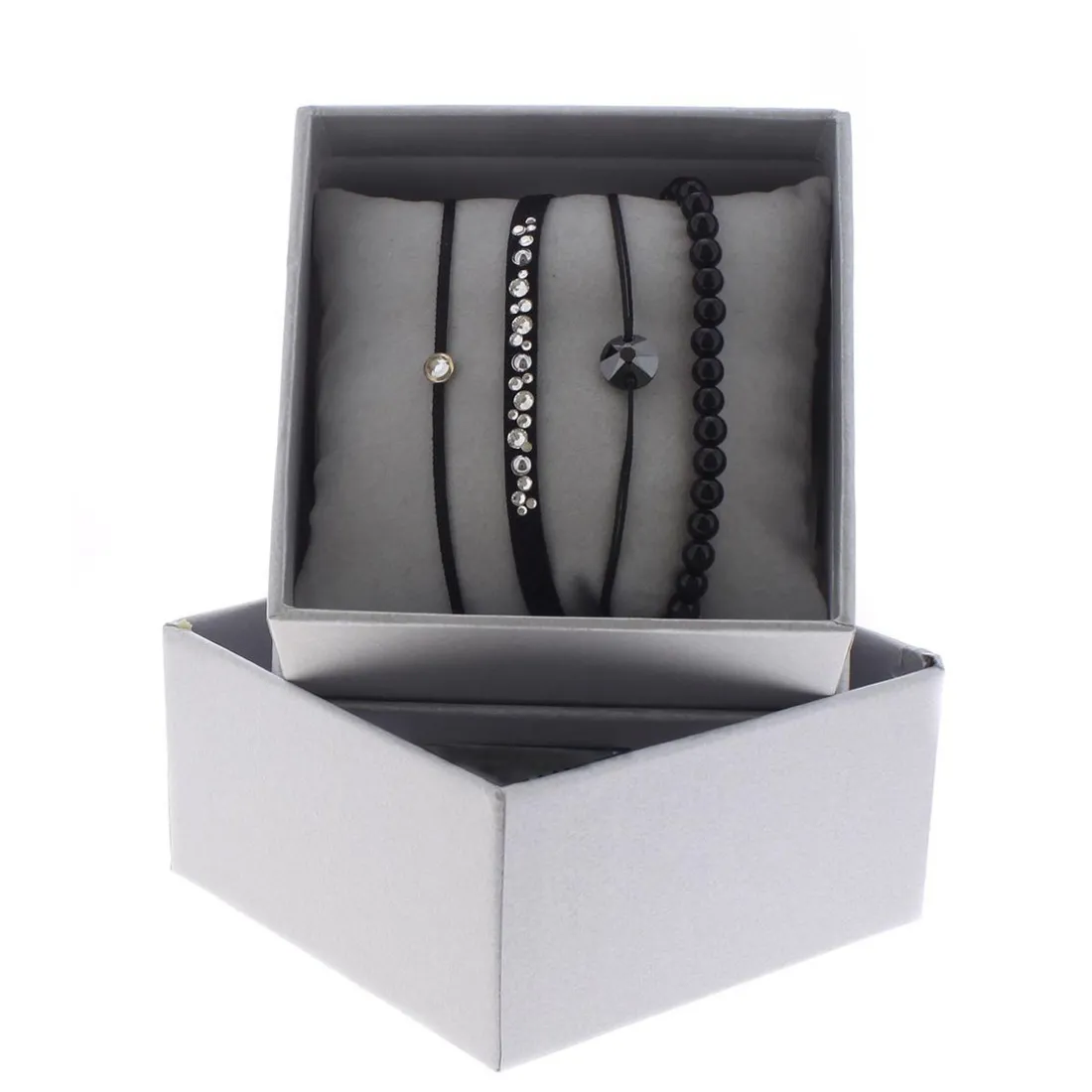 Bracelet Les Interchangeables A47072 - Bracelet Strass Box Cristal Femme