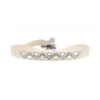 Bracelet Les Interchangeables A35652 - Bracelet Tissu Beige Cristaux de haute qualité Femme