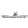 Bracelet Les Interchangeables A37054 - Ultra Fine Rocks Bleu Ciel Femme