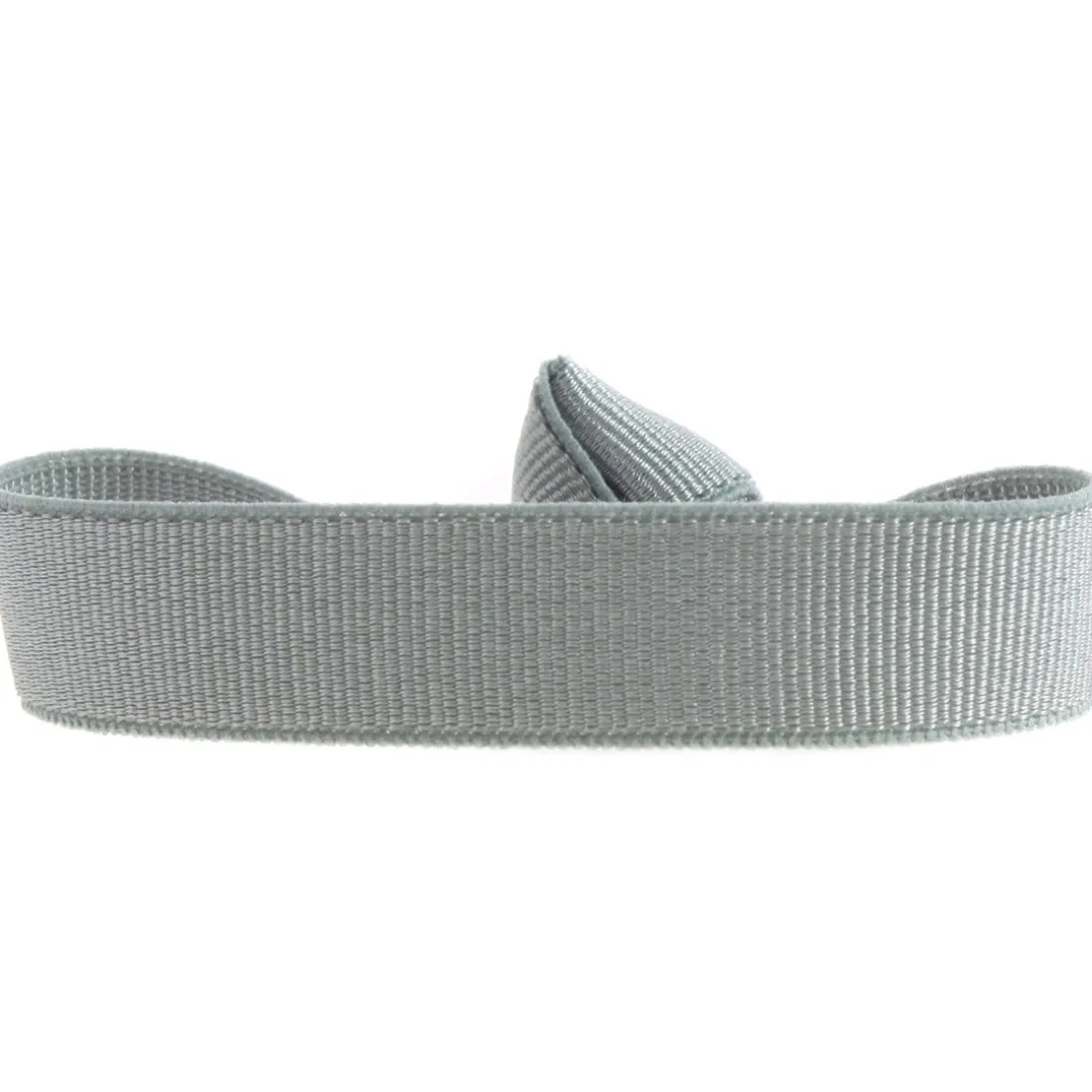 Bracelet Les Interchangeables A50555 - Ruban 12mm Gris Glace Clair Femme