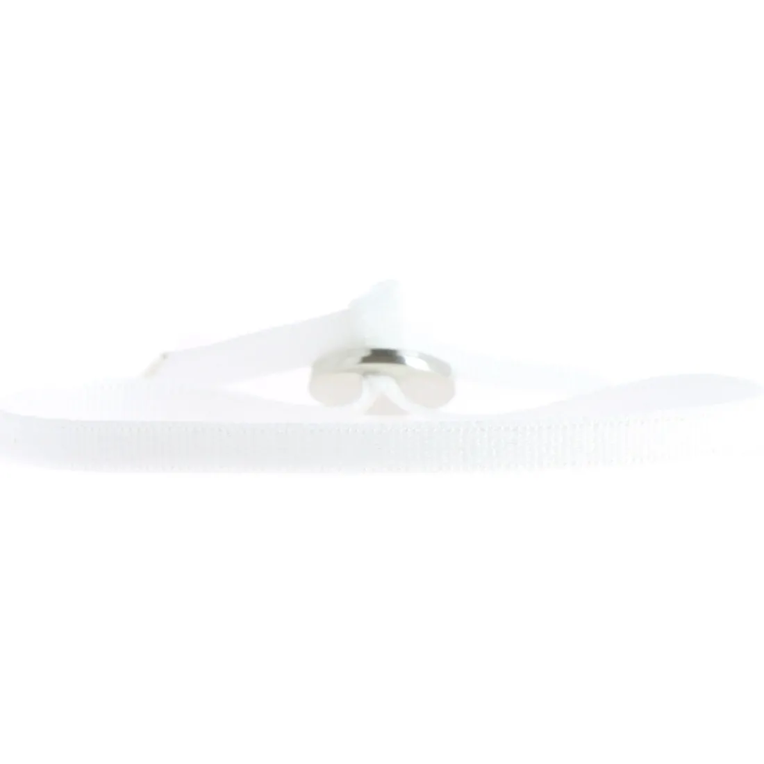 Bracelet Les Interchangeables A49531 - Ruban 4mm Blanc Femme