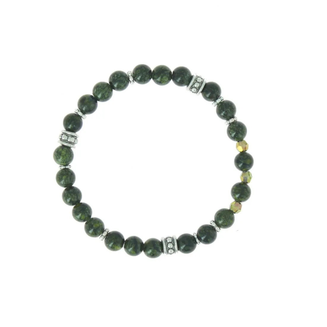 Bracelet Les Interchangeables A59364 - Bobo Chic Kaki Fonce Femme