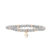 Bracelet Les Interchangeables A59919 - Perle Coeur Gris Femme
