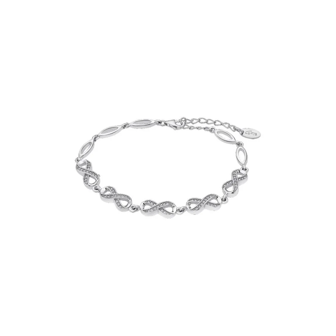 Bracelet Lotus Silver LP1871-2/1 - dame infini trendy Argent Femme