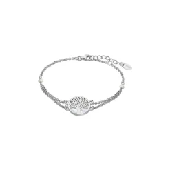Bracelet Lotus Silver TREE OF LIFE LP1678-2-1 - Bracelet TREE OF LIFE Argent Femme