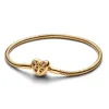 Bracelet Maille Serpent Fermoir Cœur Arbre de Vie