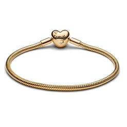 Bracelet Maille Serpent Fermoir Cœur Arbre de Vie