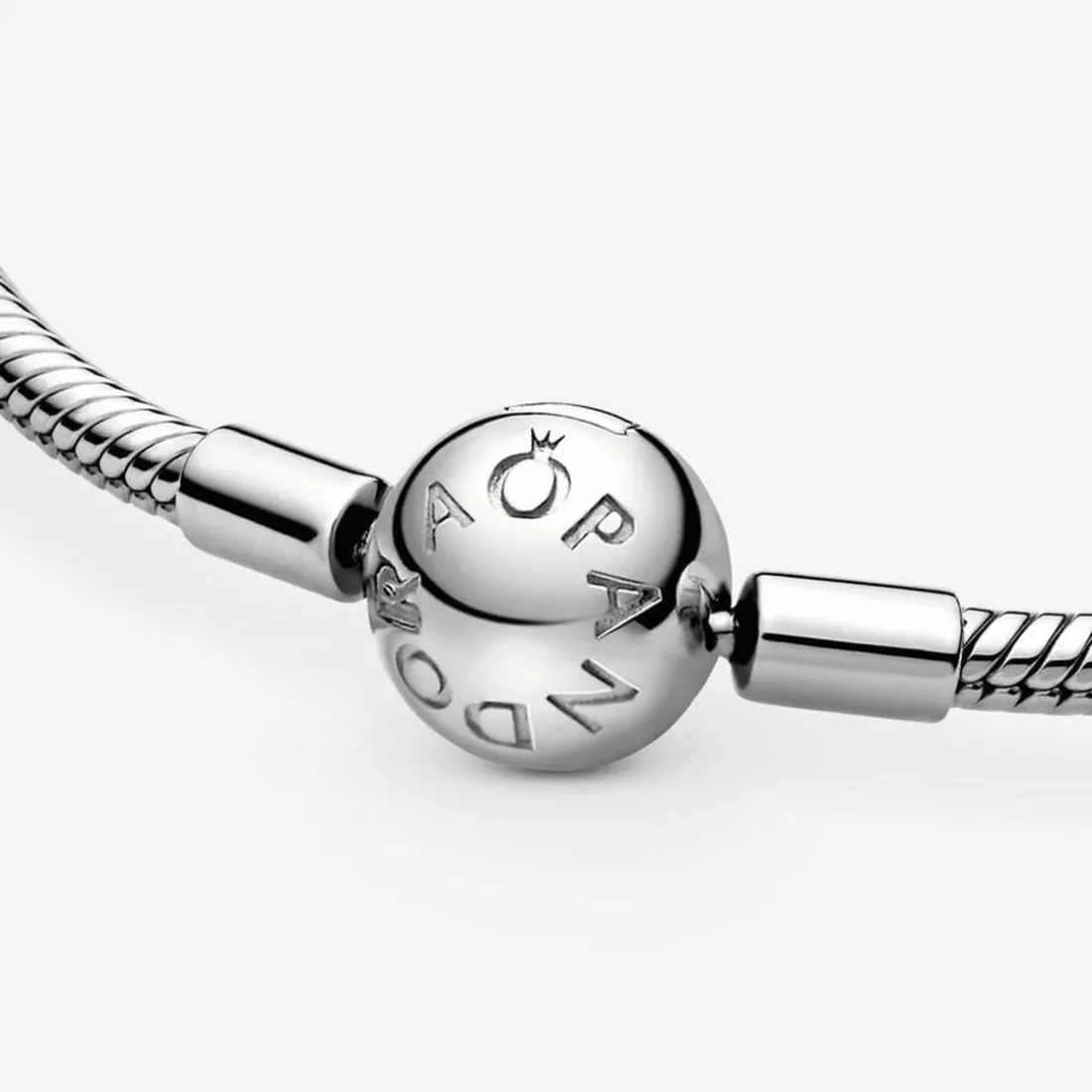 Bracelet Maille Serpent Pandora Moments Argent 925/1000ᵉ