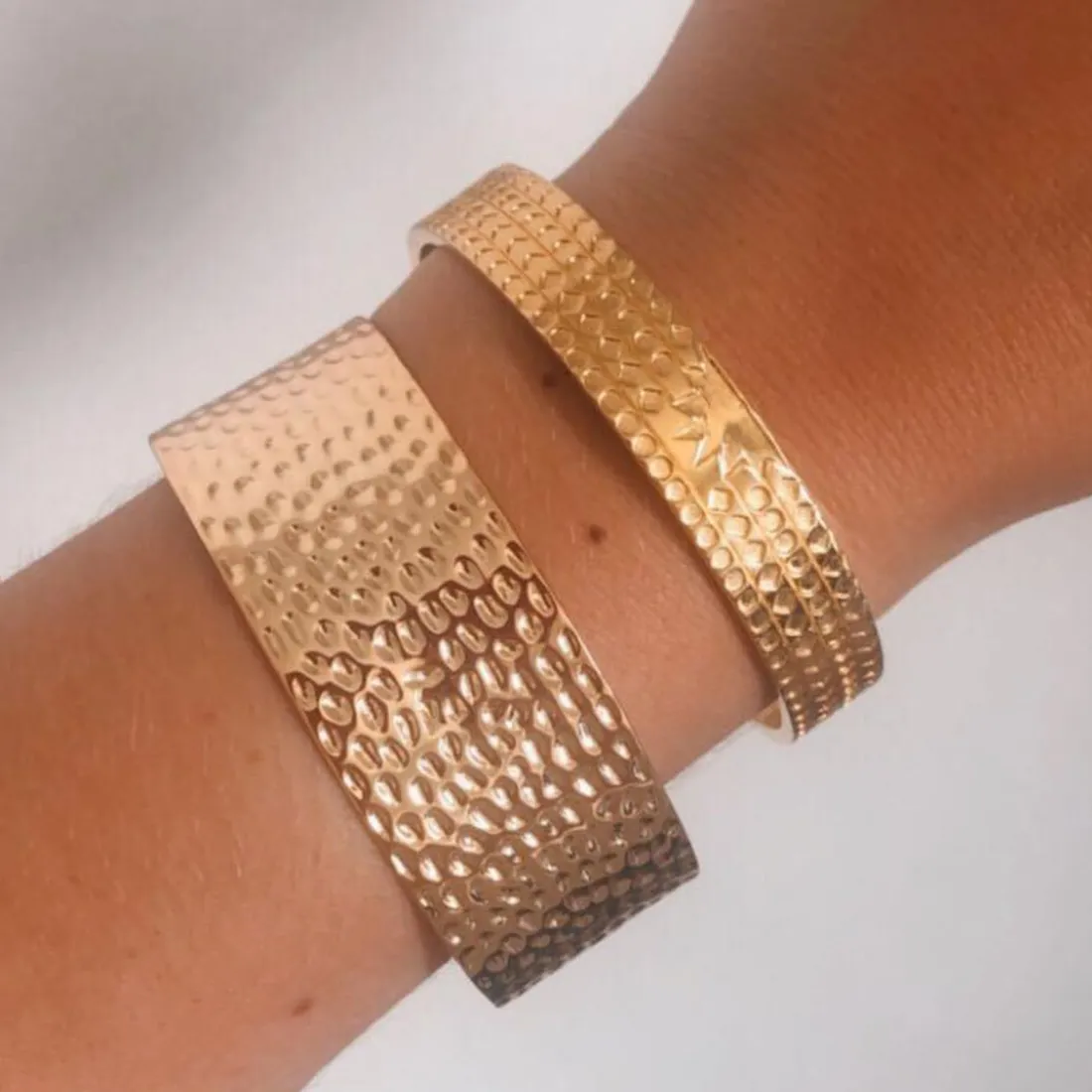 Bracelet Manchette Kira Doré