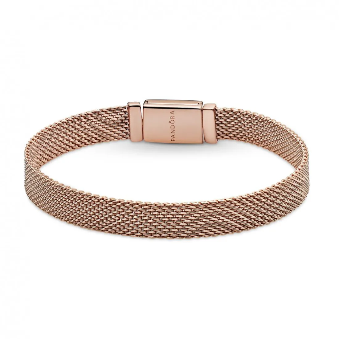 Bracelet Milanais Fermoir pavé Pandora Reflexions