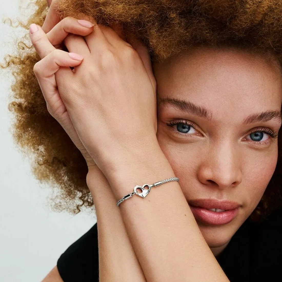 Bracelet Pandora Moments - Maille Cloutée