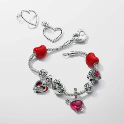 Bracelet Pandora Moments - Maille Cloutée