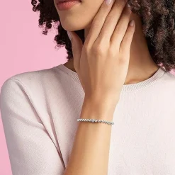 Bracelet Pandora Signature Sphère et Pavé
