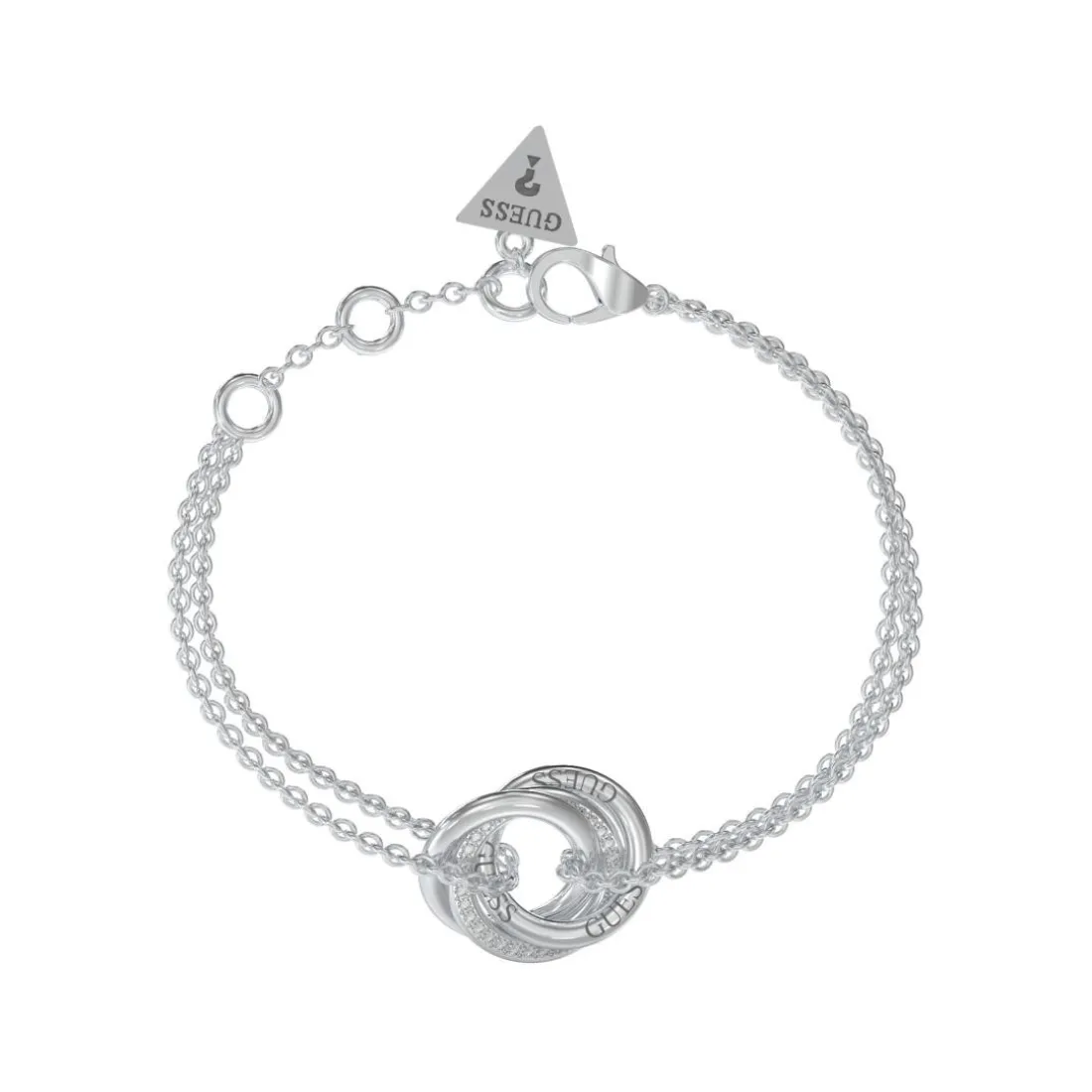 Bracelet Perfect Acier Rhodié Mini Liens