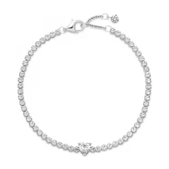 Bracelet Rivière Cœur Scintillant Pandora Timeless