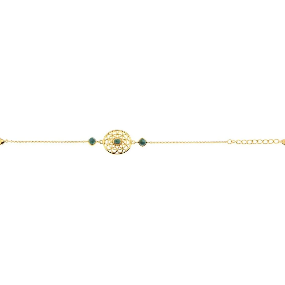 Bracelet Stella Doré & Turquoise