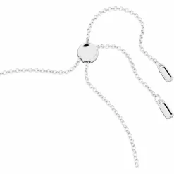 BRACELET Swarovski 5524421 - Bracelet métal argenté infini coeur cristaux sertis