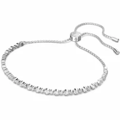 Bracelet Swarovski 5465384 - Bracelet Timeless Elegance Argenté Cristaux Ajustable Femme