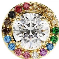 Broche type pin's Swarovski Capsule Pride Tack P Tack - 5685576 multicolore,doré