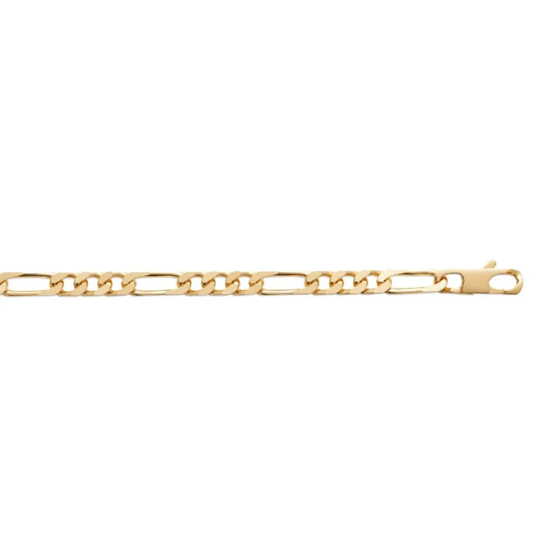 Chaine figaro 1-3 plaqué or homme Maison de la Bijouterie Y33Y00YZ