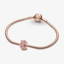 Charm Clip Espaceur Marguerite Rose Pandora Garden