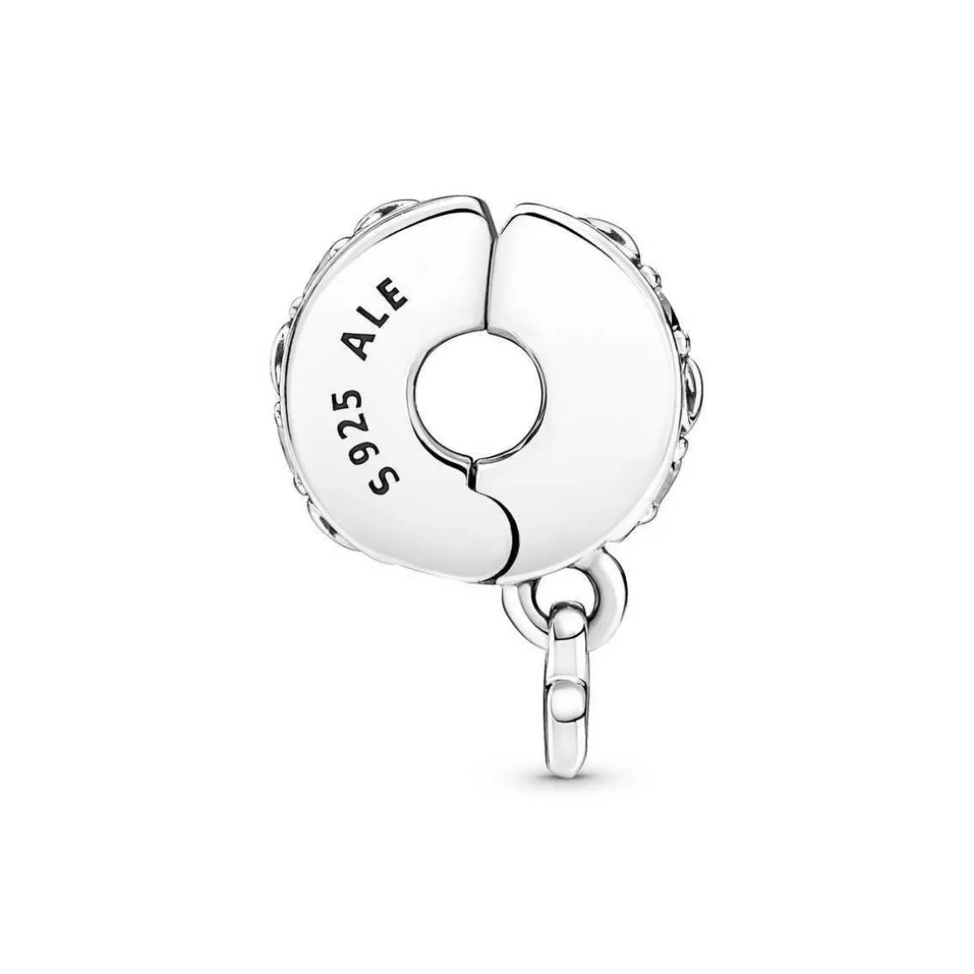 Charm Clip Pavé Pandora Moments - Ma Famille pour Toujours