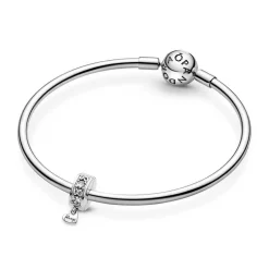 Charm Clip Pavé Pandora Moments - Ma Famille pour Toujours