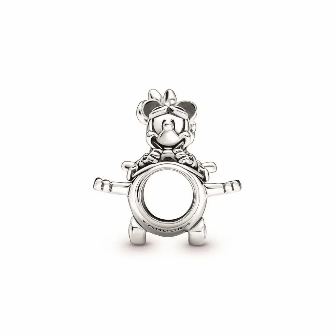 Charm Disney x Pandora Mickey et Minnie avion scintillant