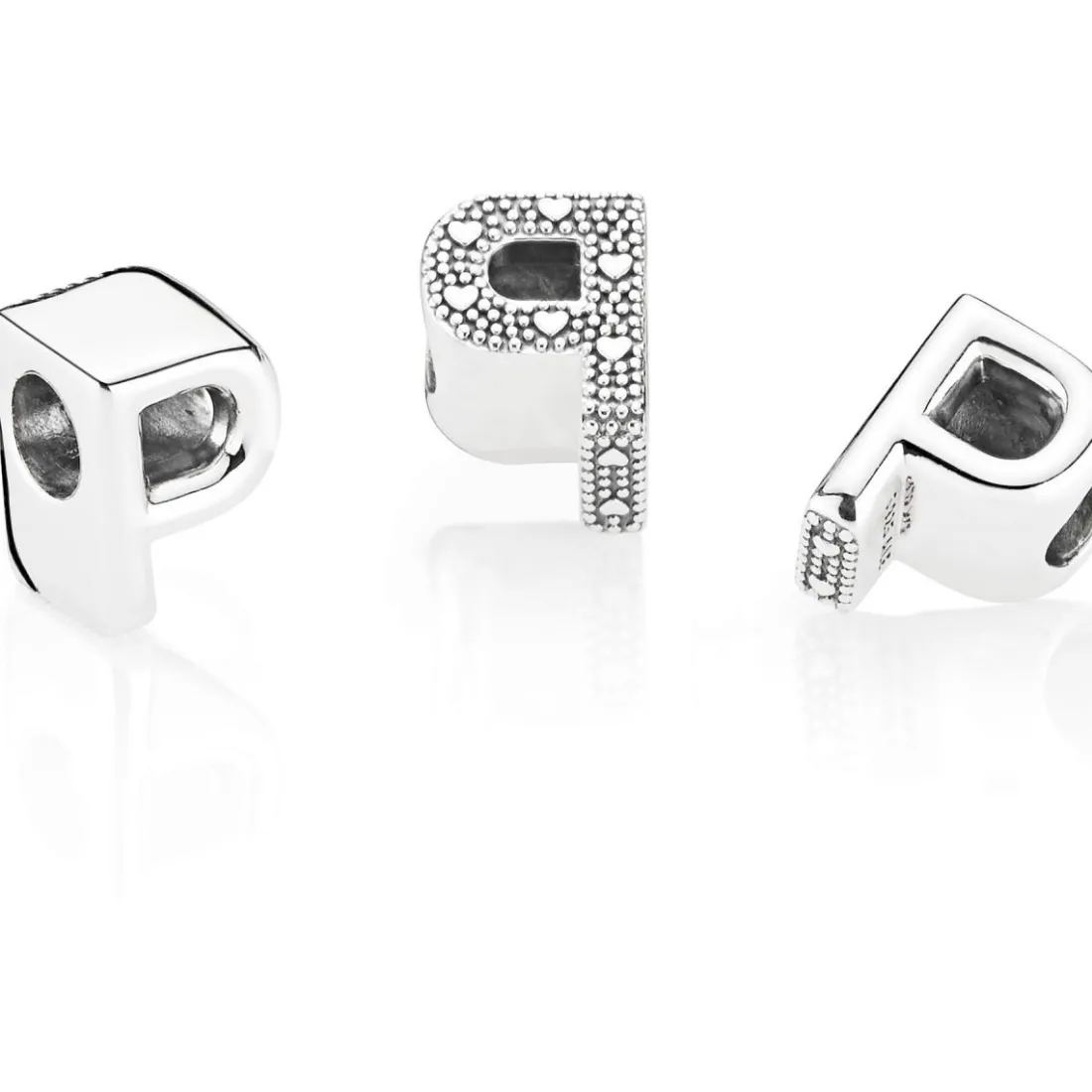 Charm Pandora 797470 - Charm Lettre P Femme